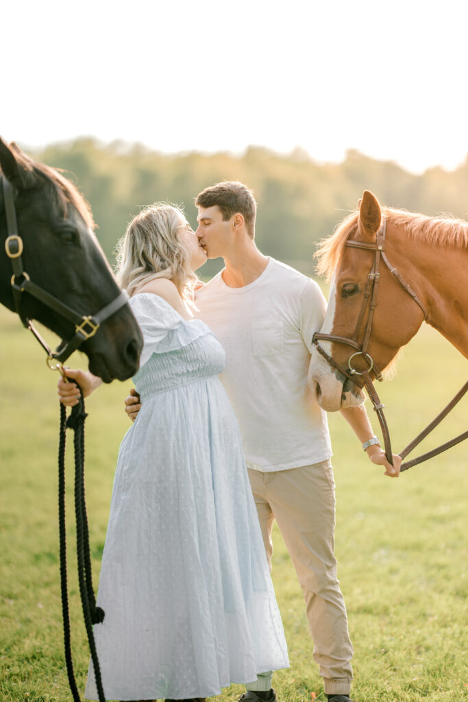 Couples session on the ranch